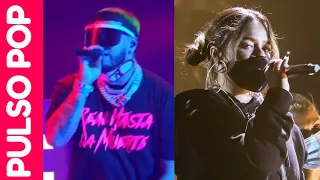 ANUEL AA y KAROL G ensayando para PREMIOS JUVENTUD 2020 (exclusiva)