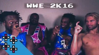 Austin Creed & Tyler Breeze vs. Kofi Kingston & Big E in WWE 2K16 — Gamer Gauntlet