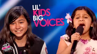 Top 10 Little Kids With BIG Voices on AGT and BGT!