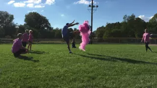 Gender Reveal Football style