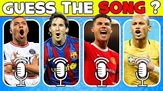 Guess Player Who Owns SONG 🎵⚽⚽ Ronaldo Song, Messi Song, Mbappe Song, Neymar Song, Haaland Song 2024