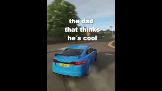 Parents driving kids to school Forza Horizon 4 #Shorts