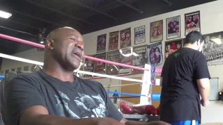 Evander Holyfield details how he was able to beat George Foreman