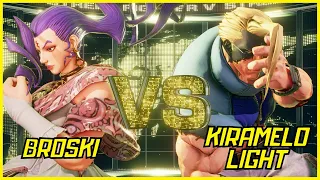 [Street Fighter V] Broski (Rose) vs Kiramelolight (Nash)