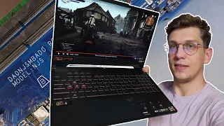 Laptop prosto ze sklepu trafił na serwis - ASUS TUF Gaming A15 FA507