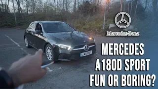 2018 W177 Mercedes A180d Sport Interior/Exterior Review - Fun or Boring?