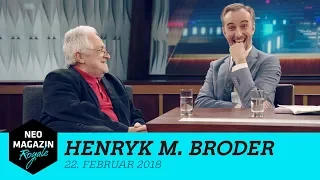 Heute zu Gast: Henryk M. Broder | NEO MAGAZIN ROYALE mit Jan Böhmermann