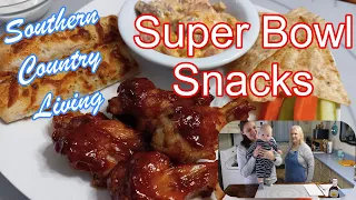 Super Bowl Snacks  --  Fast and Easy  --  Addison Wants To Help Marie
