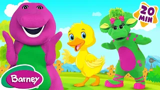 The Duckies Do + More Barney Nursery Rhymes and Kids Songs