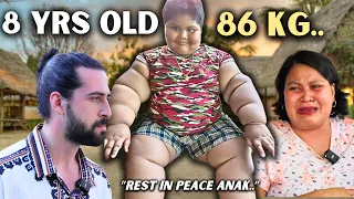 8 YEAR OLD weighs "86 KILOGRAMS" (What Happened To Him?) 🇵🇭 EMOTIONAL