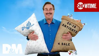 My Pillow Guy Tells Anderson Cooper He Has COVID-19 Cure | DESUS & MERO | SHOWTIME