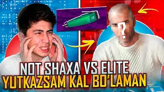 ELITE VS NOT SHAXA 🔥 YUTKAZSAM KAL BOʻLAMAN 😱 YUTSAM 10.000 UC OLAMAN 😍