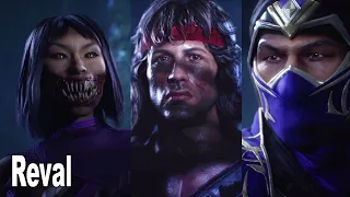Mortal Kombat 11 - Rambo, Mileena, Rain Reveal Trailer Kombat Pack 2 [HD 1080P]