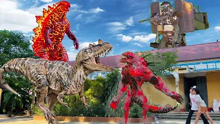 Khủng long bạo chúa đại chiến Godzilla ngoài đời thật p-113- Dinosaur-Godzilla In Real Life