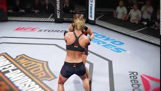 EA SPORTS™ UFC® 3 head kick broken neck