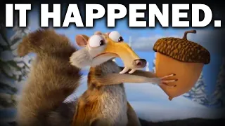 Scrat FINALLY Gets the Acorn in Ice Age