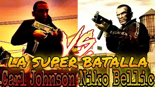 *La Super Batalla* Niko Bellic Vs Carl Johnson - ¿Quien Es El Mejor?