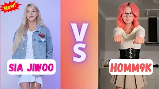Sia Jiwoo VS Homm9k Yolo House Dance Hot Tiktok 💘Feels New Tiktok Dance Challenge
