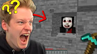 Fooling my Friend with a JUMPSCARE Mod on Minecraft...