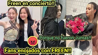 De la cintura!😳Hate a Freen por ir a un concierto sin Becky!😡 #Freenbecky #GAP #Uranus2324