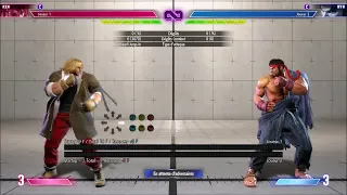 SF6 - Ken ALL Max Damage Combos / Jump in (Midscreen)