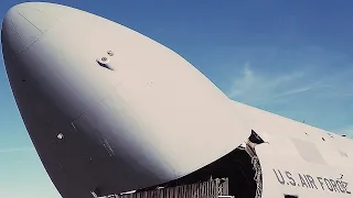 C-5M Super Galaxy Cargo Load (Largest Transport Aircraft In The U.S. Military)