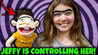 Jeffy Is Controlling Her! Jeffy The Puppet In Real Life!