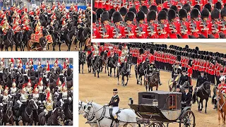 TROOPING THE COLOUR Major General's Review 2024 THIS HAPPENED at Horse Guards Parade in London