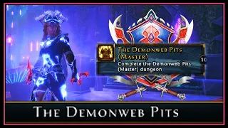 NEW DUNGEON: Demonweb Pits (Master) on Rogue DPS (gameplay) All Boss Fights - Neverwinter Preview