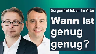 Rente: Wann ist genug genug? Sorgenfrei leben im Alter / Talk mit Stefan Heringer