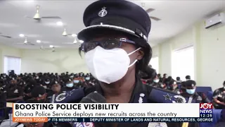 Boosting Police Visibility: Ghana Police Service deploys new recruits across the country (23-7-21)