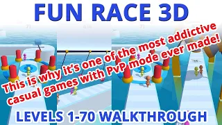 Fun Race 3D Level 1 to 70 - First Impressions Walkthrough