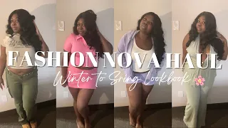 PLUS SIZE WINTER ➡️ SPRING 2024 TRANSITIONAL HAUL/LOOKBOOK FT. @FashionNova #fashionnova #roadto1k