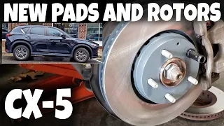Mazda CX-5 | front brake pads and rotors change