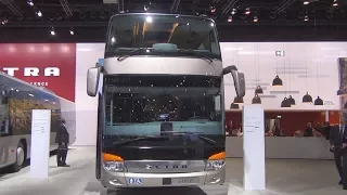 Setra TopClass S 431 DT Double Decker Bus Exterior and Interior