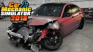 КУПИЛ BMW M5 F90 С АУКЦИОНА И ПОЖАЛЕЛ - Car Mechanic Simulator 2018