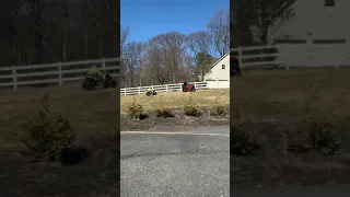 Test driving Polaris sportsman 570 with back cargo set up as seats as well