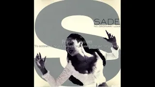 Sade - No ordinary love