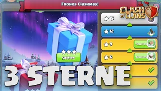 Frohes Clashmas #2 - EINFACHER 3 Sterne Weg bei der Weihnachts Herausforderung | Clash of Clans