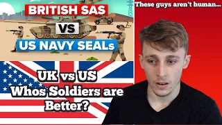 Brit Reacting to British SAS Soldiers vs US Navy SEALs - Military Training Comparison
