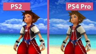 Kingdom Hearts – PS2 vs. PS3 vs. PS4 vs. PS4 Pro 4K UHD Graphics Comparison