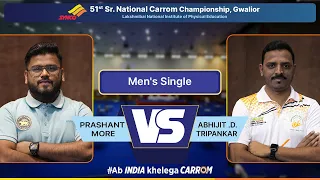 PRASHANT MORE (RBI) V/S ABHIJIT DATTATRAY TRIPANKAR (JISL) | Men's Single