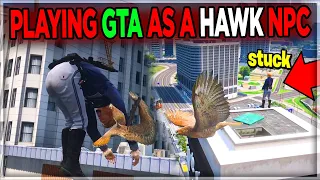 Trolling The Cops as a BIRD NPC in GTA 5 | DonDada RP