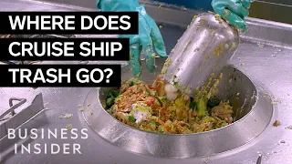 How Waste Is Dealt With On The World's Largest Cruise Ship