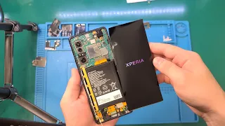 🔧Sony Xperia 1 Glass only replacement 4K video 📱😎 @JerryMobilePL