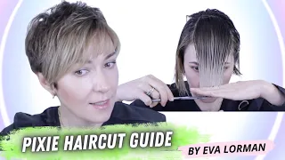 How To Cut Your Own Hair | Pixie Haircut Tutorial 2023 by Eva Lorman
