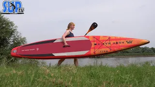 Aqua Marina RACE 14'0" im Test: Das hochwertigste und schnellste AM Racing iSUP-Board!