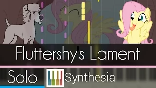 Fluttershy's Lament - |SOLO PIANO TUTORIAL| -- Synthesia HD