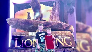 Мы в кинотеатре MULTIPLEX cinema смотрим 👓 КОРОЛЬ ЛЕВ 🦁 King Lion в 3D