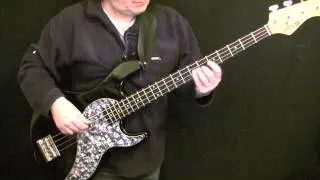 How to Play Bass To Birthday by The Beatles